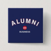 UIC Alumni Business Vierkante Button 5,1 Cm (Voorkant)