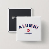 UIC Alumni Business Vierkante Button 5,1 Cm (Voorkant /achterkant)