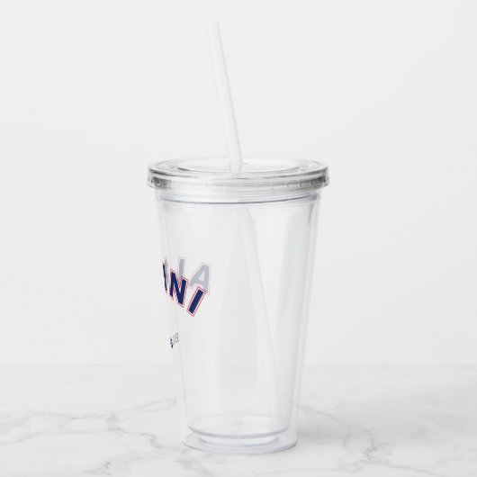 UIC Business Alumni Acryl Drinkbeker (Links)