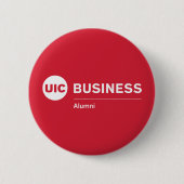 UIC Business Alumni Ronde Button 5,7 Cm (Voorkant)