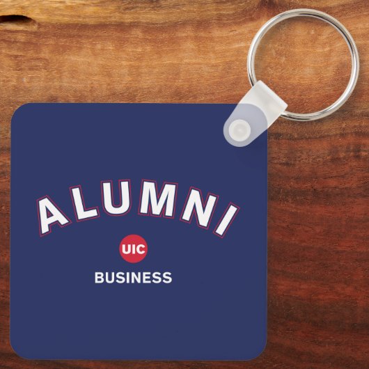 UIC Business Alumni Sleutelhanger (Achterkant)