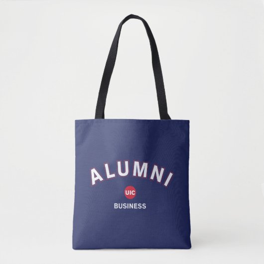 UIC Business Alumni Tote Bag (Voorkant)