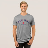 UIC Business Alumni Tri-Blend Shirt (Voorkant volledig)