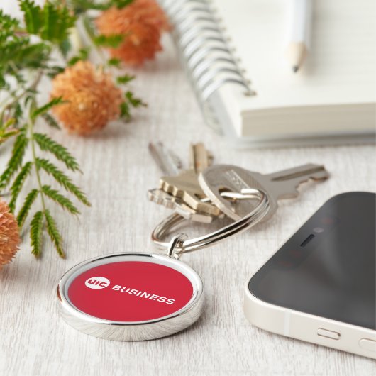 UIC Business Sleutelhanger (Zijkant)