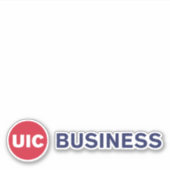UIC Business Sticker (Voorkant)