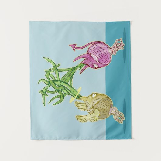 Uien Angel vs Demom Wandkleed (Voorkant)