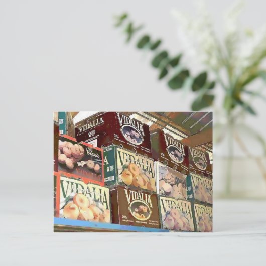 Uien Briefkaart (Staand voorkant)