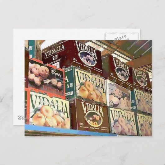 Uien Briefkaart (Voorkant / Achterkant)