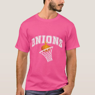 Uien die naar een Basketball Net gaan T-shirt