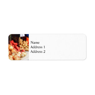 Uien en Aardappelen Etiket