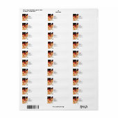 Uien en Aardappelen Etiket (Full Sheet)