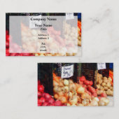 uien en aardappelen visitekaartje (Voorkant / Achterkant)