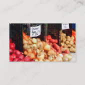 uien en aardappelen visitekaartje (Achterkant)