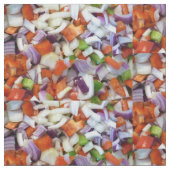 Uien en knollen stof (Close Up)