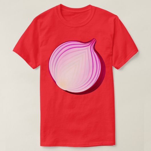 Uien half koken t-shirt (Design voorkant)