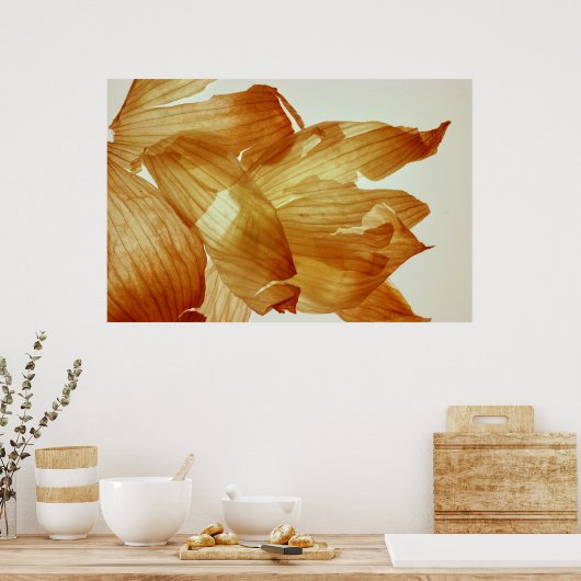 Uien Huid Poster (Keuken)