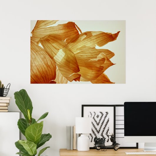 Uien Huid Poster (Thuiskantoor)