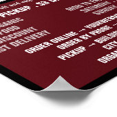 Uien & knoflook, groenteboeren Adverteren Poster (Hoek)