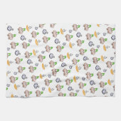 Uien Knoflook Soep Keuken Handdoek (Horizontaal)