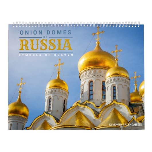 Uien koepels van Rusland kalender (Hoes)