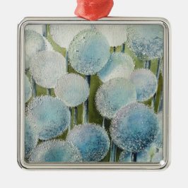 Uien Miljoenen Waterverf Art Metalen Ornament