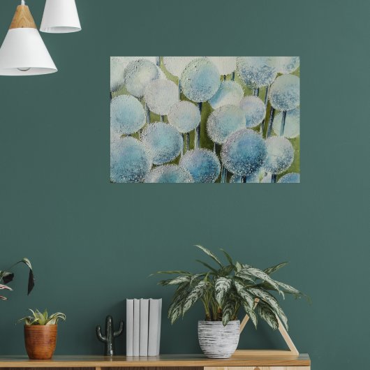 Uien Miljoenen Waterverf Art Poster (Woonkamer 1)