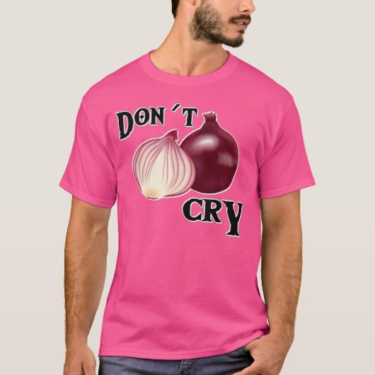 Uien Niet Huilend T-shirt (Voorkant)