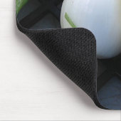 Uien op de boerenmarkt muismat (Hoek)