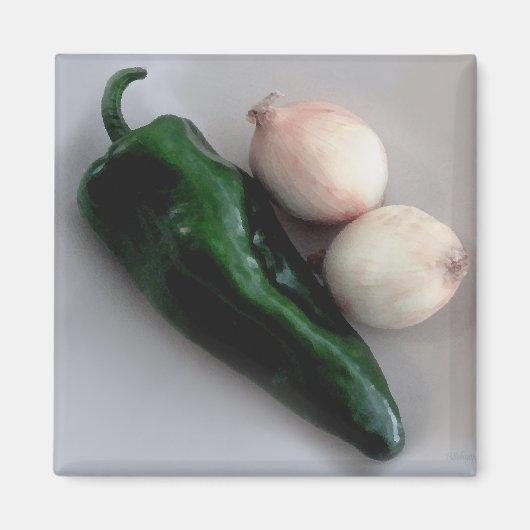 Uien & Peper Magneet (Voorkant)