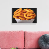 Uien Rings Canvas Afdruk (Insitu (Woonkamer))