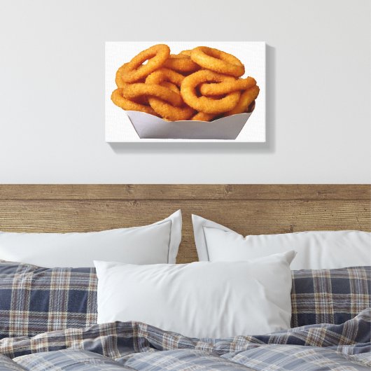 Uien Rings Canvas Afdruk (Insitu (Slaapkamer))