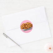 Uien Rings Ronde Sticker (Envelop)