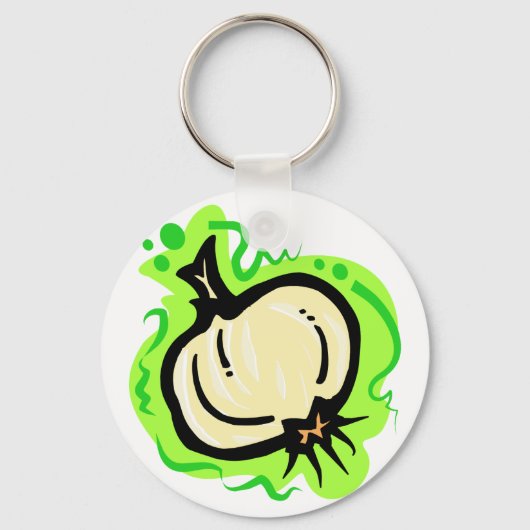 Uien Sleutelhanger (Voorkant)