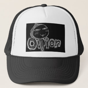 Uien vrachtwagenhoed (zwart) trucker pet