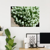 Uienbloemknoppen Poster (Thuiskantoor)