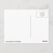 Uienringen met mayonaise en tomaat briefkaart (Achterkant)