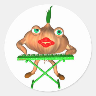 Uienschillen van Valxart- Ronde Sticker