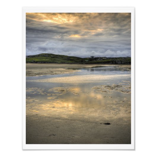 Uig Sands Buiten Hebriden Foto Afdruk (Voorkant)