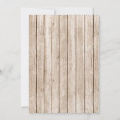 Uil 1e verjaardag uitnodigingen jongen bos verjaar (Achterkant)