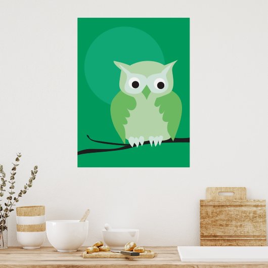 uil 2 poster (Keuken)