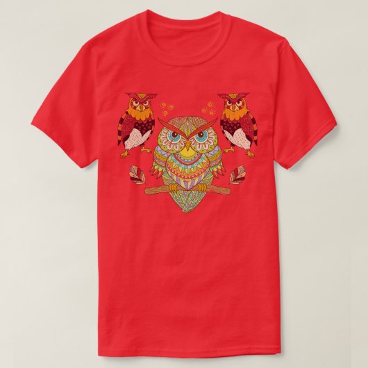  uil 2 t-shirt (Design voorkant)