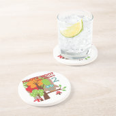 Uil 2e verjaardag T-shirts en geschenken Zandsteen Onderzetter (Zijkant)