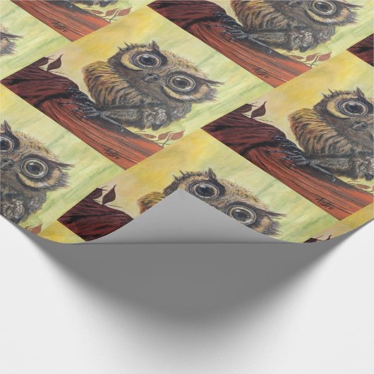 Uil 30in x 6ft inpakpapier, glanzend inpakpapier (Hoek)