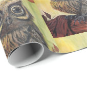 Uil 30in x 6ft inpakpapier, glanzend inpakpapier (Rol Hoek)