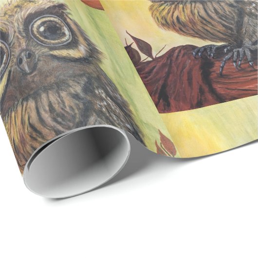 Uil 30in x 6ft inpakpapier, glanzend inpakpapier (Rol Hoek)