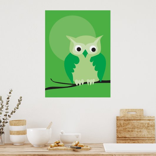 uil 3 poster (Keuken)