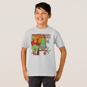 Uil 4th Birthday T shirten en geschenken T-shirt (Voorkant volledig)