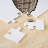 Uil als secretaresse legpuzzel (Zijkant)