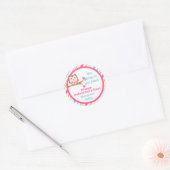 "Uil altijd je vriend zijn" Valentijns Sticker (Envelop)