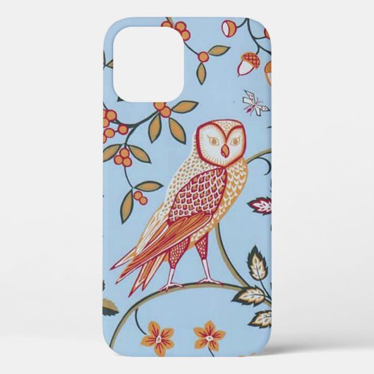 Uil and Flowers, William Morris Hoesje-Mate iPhone Case-Mate iPhone Case (Achterkant)